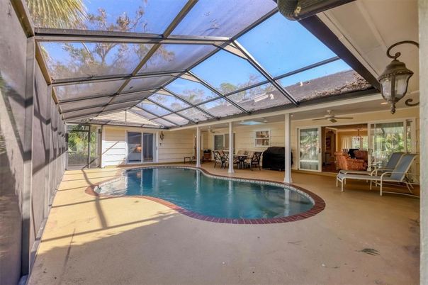 Glass Ceilings, Interior, Pool, Sun Room