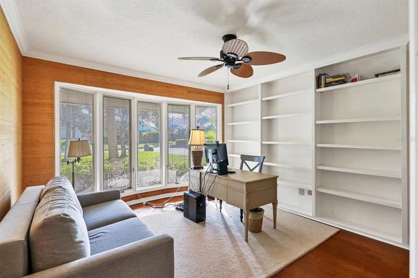 Home Office, Interior, Wood Texture Flooring