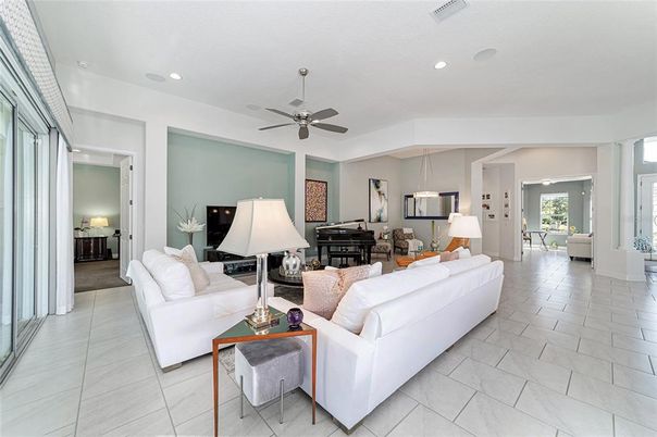 Interior, Living room, Piano, Recessed Lighting