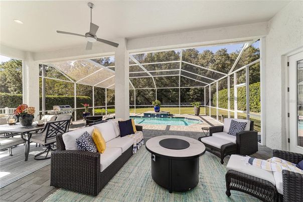 Glass Ceilings, Interior, Pool, Recessed Lighting, Sun Room