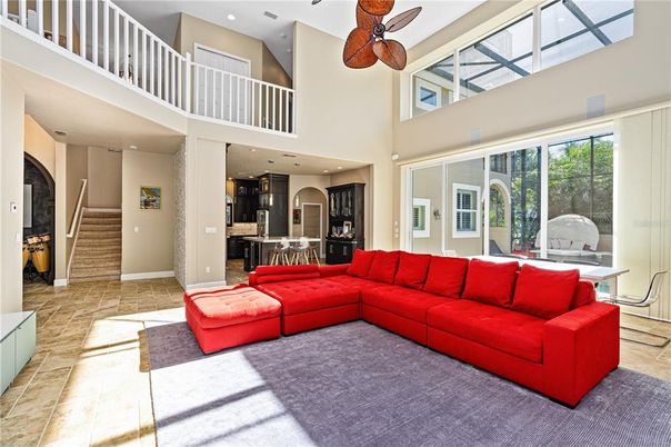 Dining room, Interior, Kitchen, Living room, Recessed Lighting