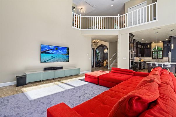 Interior, Kitchen, Living room, Pendant Lights, Recessed Lighting