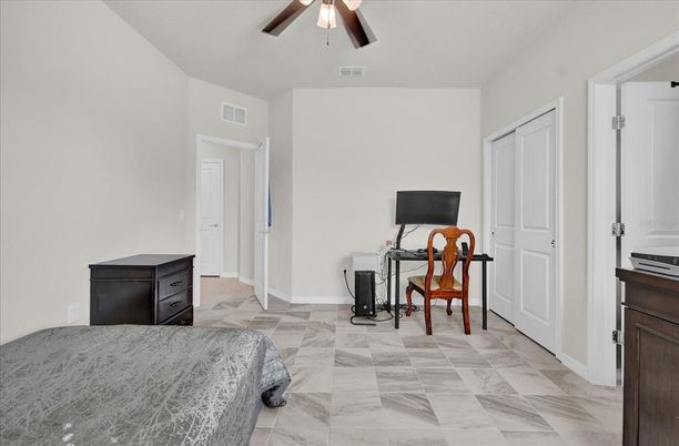 Bedroom, Home Office, Interior, Marble