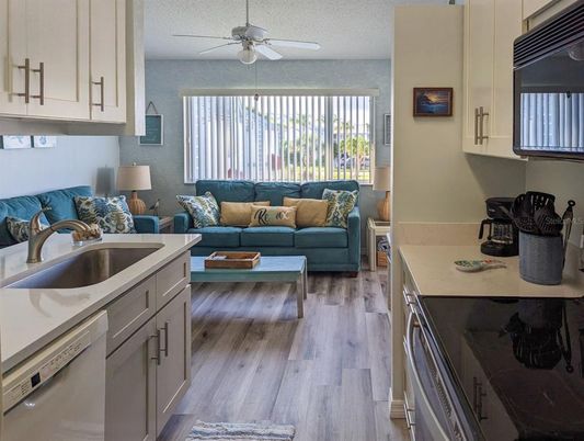 Interior, Kitchen, Living room, Wood Texture Flooring