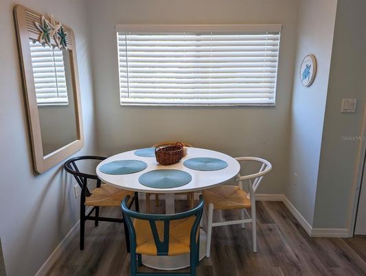 Dining room, Interior, Wood Texture Flooring