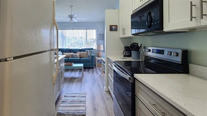 Interior, Kitchen, Living room, Wood Texture Flooring