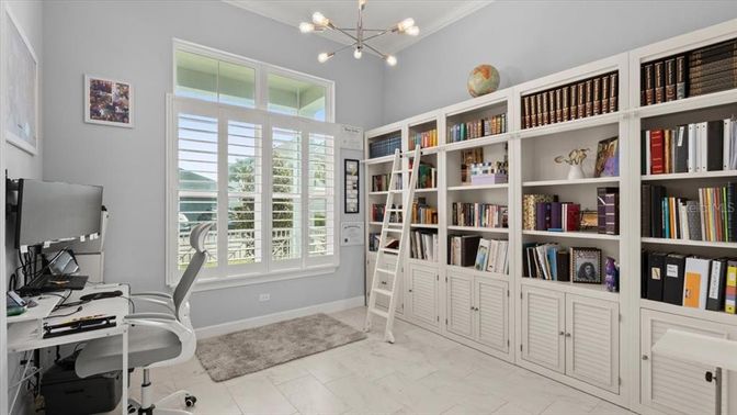 Home Office, Interior, Pendant Lights
