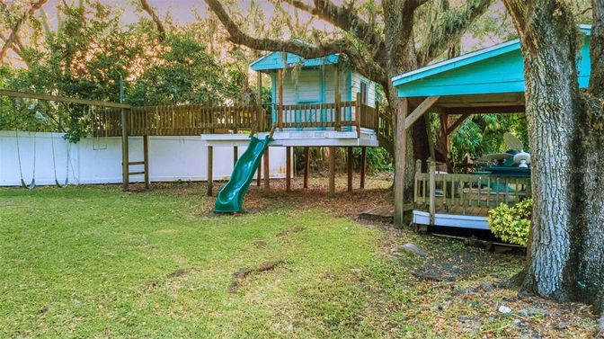 Backyard, Exterior, Playground