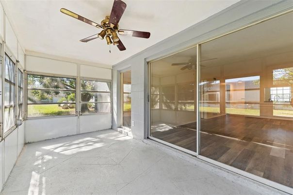 Interior, Sun Room, Wood Texture Flooring