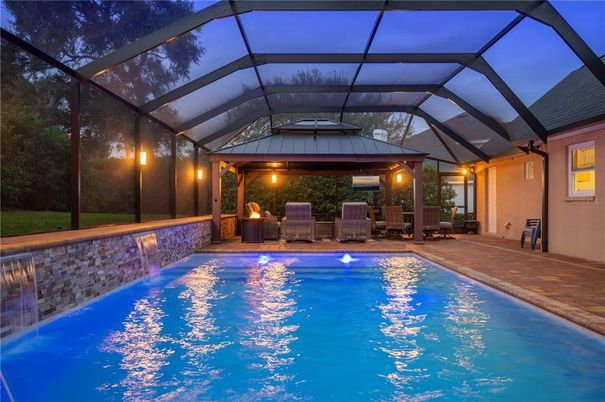 Glass Ceilings, Interior, Pool, Sun Room