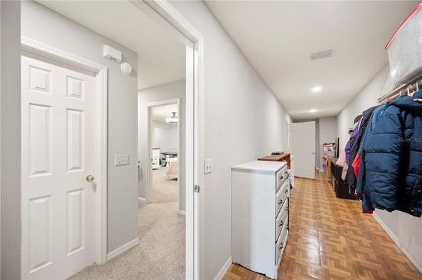 Interior, Recessed Lighting, Walk-in Closets, Wood Texture Flooring