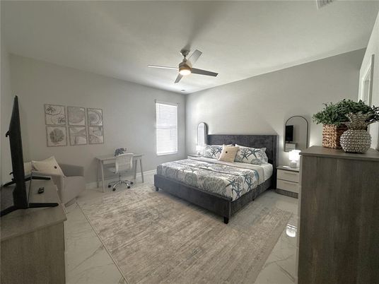 Bedroom, Interior, Marble