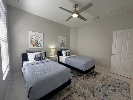 Bedroom, Interior, Marble