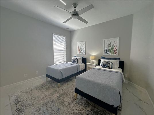 Bedroom, Interior, Marble