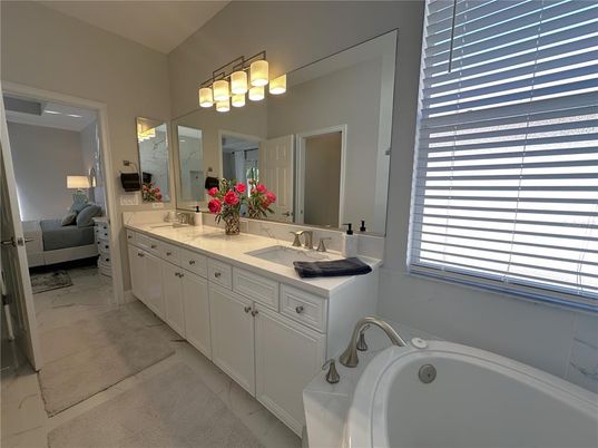 Bathroom, Dual Sink Vanities, Interior, Marble