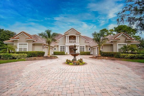 Backyard, Exterior, Facade, Mediterranean