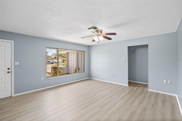 Empty room, Interior, Wood Texture Flooring