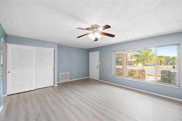 Empty room, Interior, Wood Texture Flooring