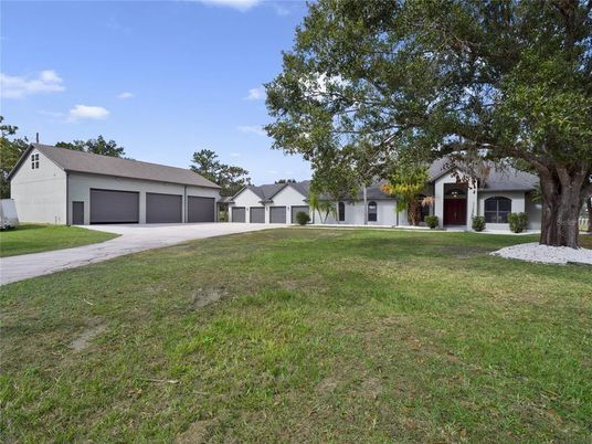 Backyard, Detached Garage, Exterior