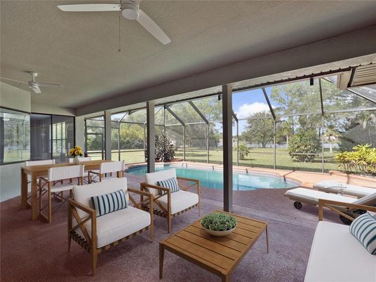 Dining room, Glass Ceilings, Interior, Pool, Sun Room