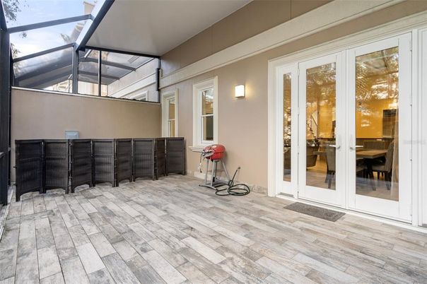 Glass Ceilings, Interior, Sun Room, Wood Texture Flooring