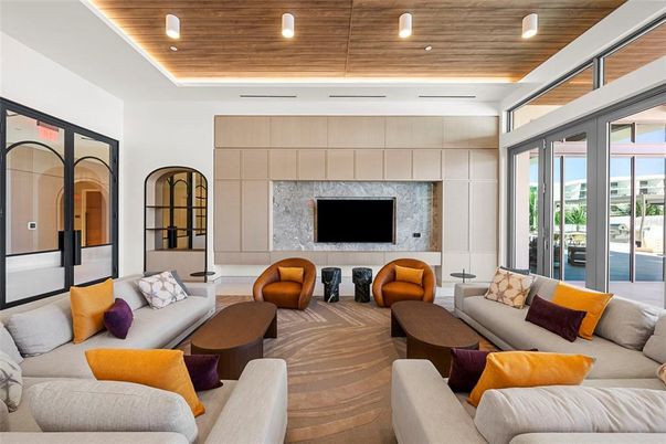 Interior, Living room, Recessed Lighting, Wooden Ceilings, Wood Texture Flooring