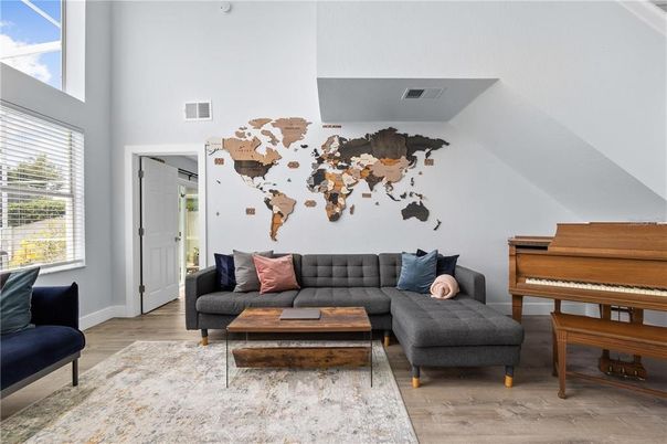 Interior, Living room, Piano, Wood Texture Flooring