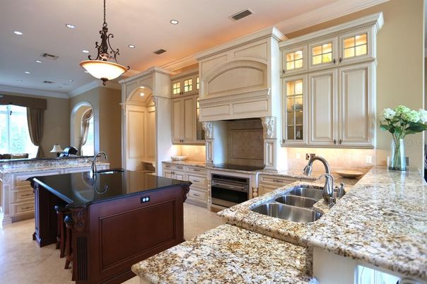 Interior, Kitchen, Pendant Lights, Recessed Lighting