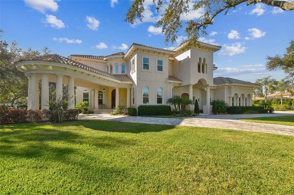 Backyard, Exterior, Facade, Mediterranean