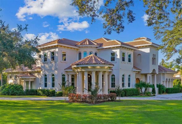 Backyard, Exterior, Facade, Mediterranean