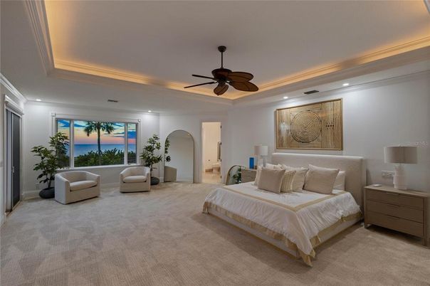 Bedroom, Interior, Recessed Lighting, Water