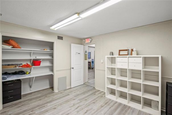 Interior, Walk-in Closets, Wood Texture Flooring