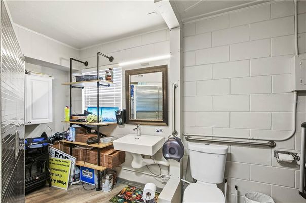 Bathroom, Interior, Wood Texture Flooring