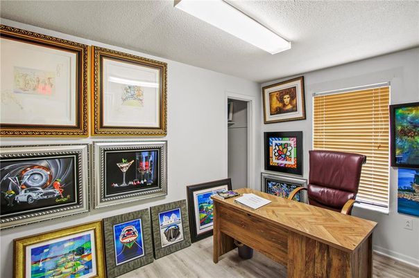Home Office, Interior, Wood Texture Flooring