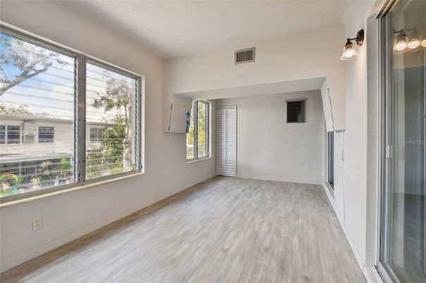 Empty room, Interior, Wood Texture Flooring