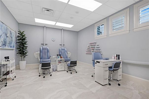 Home Office, Interior, Recessed Lighting