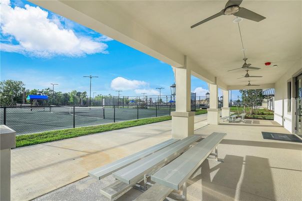 Exterior, Tennis Courts