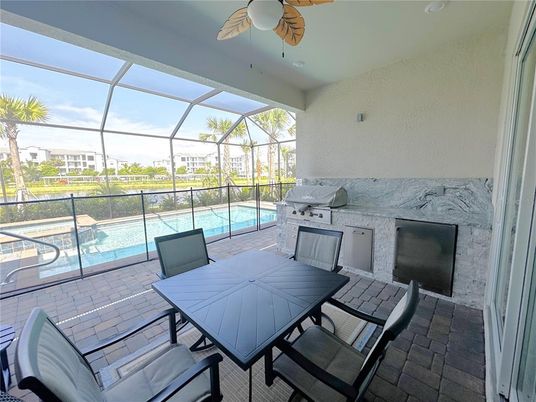 Dining room, Glass Ceilings, Interior, Pool, Sun Room