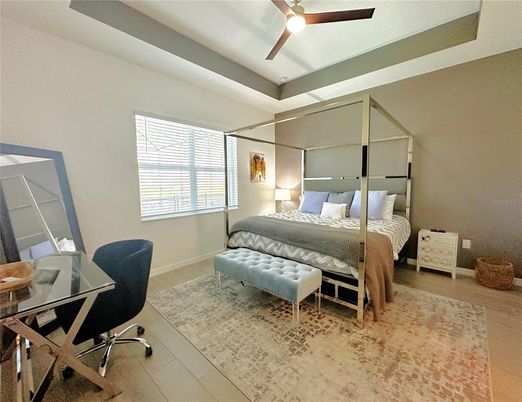 Bedroom, Home Office, Interior, Wood Texture Flooring