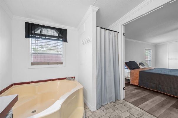 Bathroom, Bedroom, Interior, Wood Texture Flooring