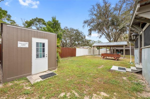 Backyard, Exterior