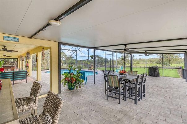 Dining room, Interior, Pool, Sun Room