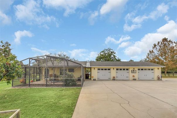 Attached, Backyard, Exterior, Facade, Ranch