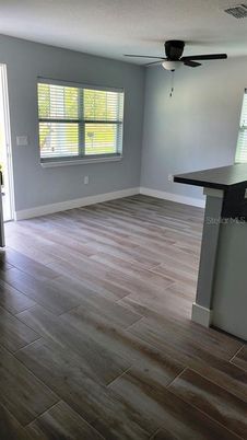 Empty room, Interior, Wood Texture Flooring