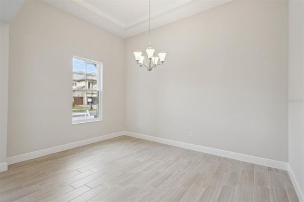 Chandelier, Empty room, Interior, Wood Texture Flooring