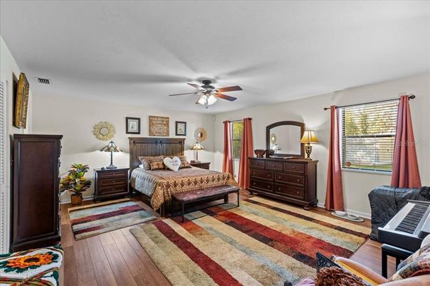Bedroom, Interior, Piano, Wood Texture Flooring