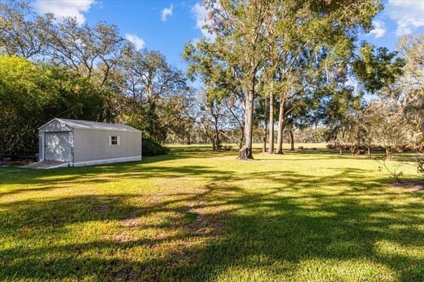 Backyard, Detached Garage, Exterior