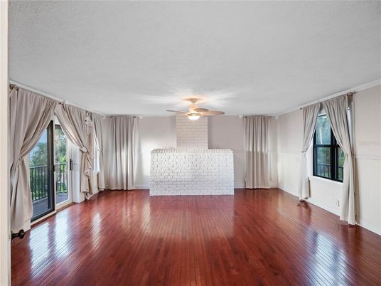 Empty room, Interior, Wood Texture Flooring