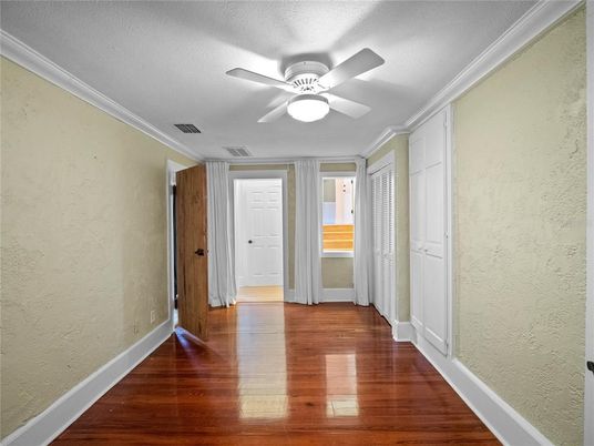 Empty room, Interior, Wood Texture Flooring