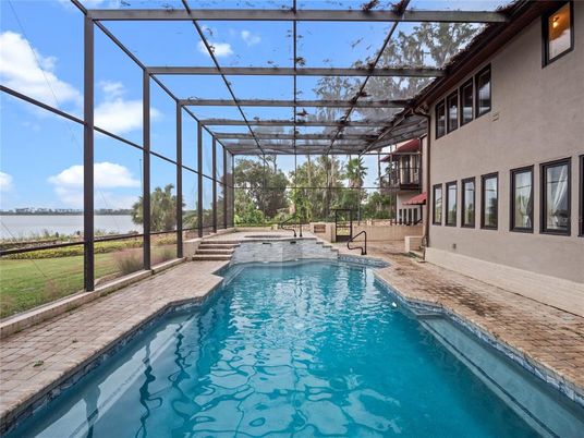 Glass Ceilings, Interior, Pool, Sun Room, Water